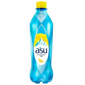 Вода «Asu» с лимоном негазированная 1л