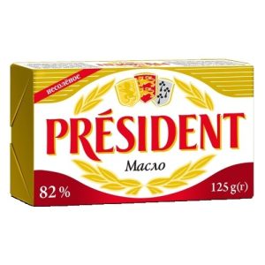 Копирование Сливочное масло President 200гр