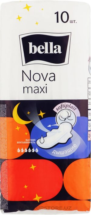 Прокладки Bella Nova Maxi ночные 10шт