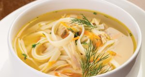 Кеспе с курицей и домашней лапшой от Keremet