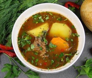 Шорпа с говяжьим ребром от Измир