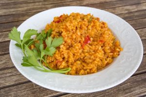 Булгур с черносливом и орехами от Santos