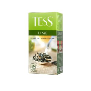Зеленый чай Tess Lime пакет 25шт